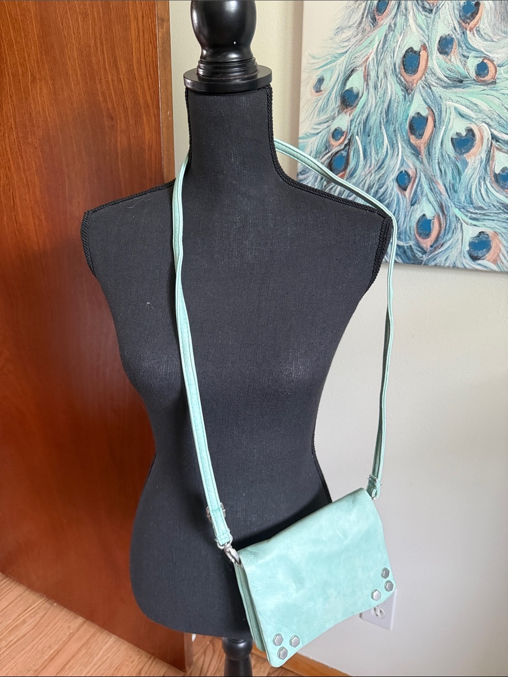 Free People Mint Crossbody